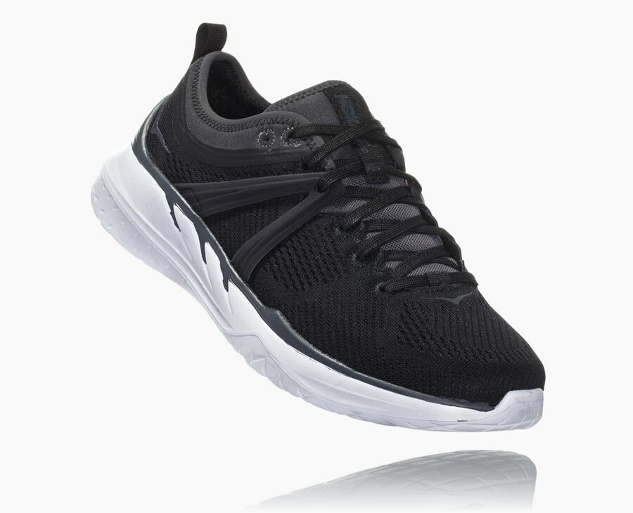 Tenis Hoka One One Mujer Negros/Blancos - Tivra - DVLO64501